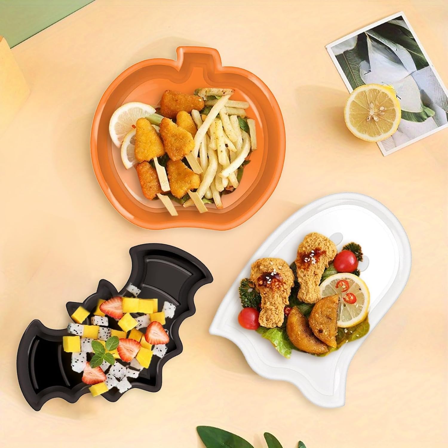 Piatti da portata riutilizzabi - Food Halloween Snacks recensione e prezzo