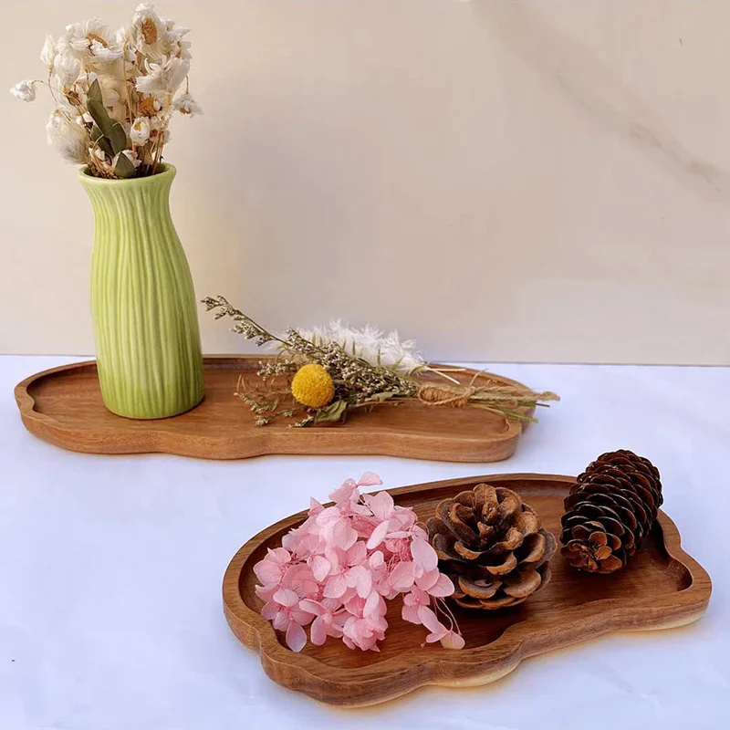 Vassoio da tè e caffè in legno - Food Snacks Candy recensione e prezzo